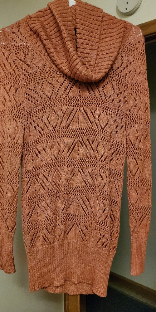 Maurices size S. Burnt orange color.